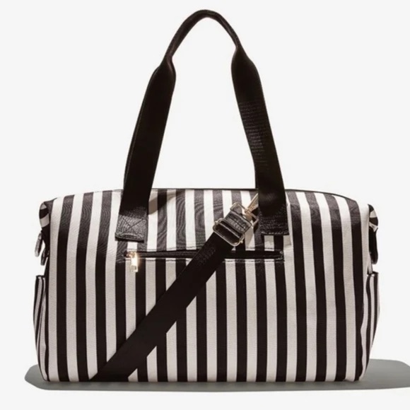 Alice + Olivia Duffle Bag in Positano Stripe - Picture 1 of 11
